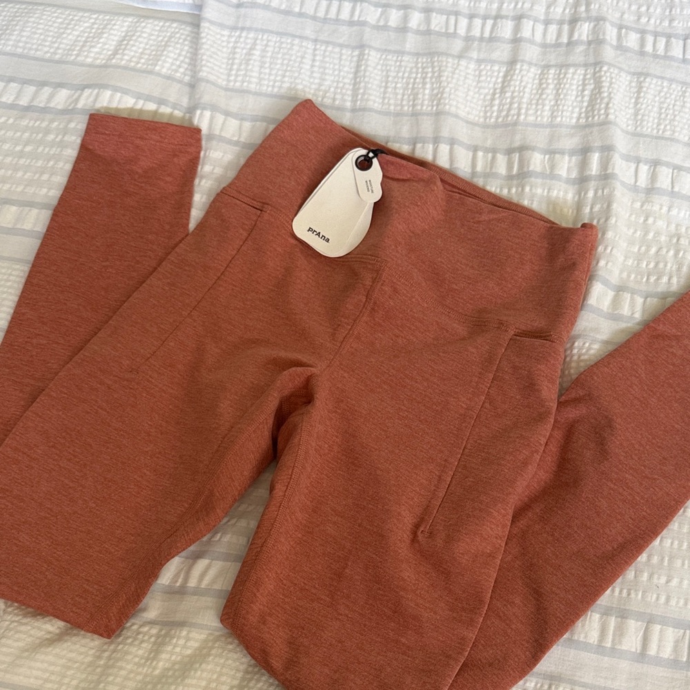 Prana Heavana™ Pocket Legging Terracotta Heather - Picture 4 of 5